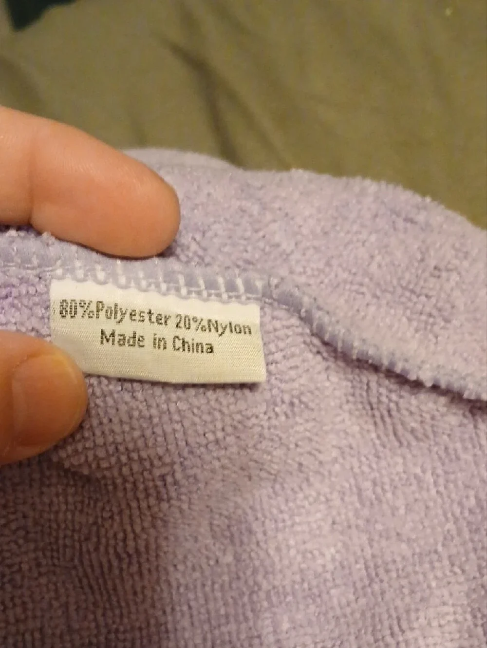 Lavender Knit Women's Hair Turban Unspecified